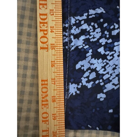 Womens Nike Dri-Fit Legend Recycled Poly Drift 3/4 Crop Legging‎ Blue Pattern XS - Picture 6 of 6